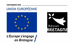 Logos de l'Union Européenne et de la Région Bretagne
